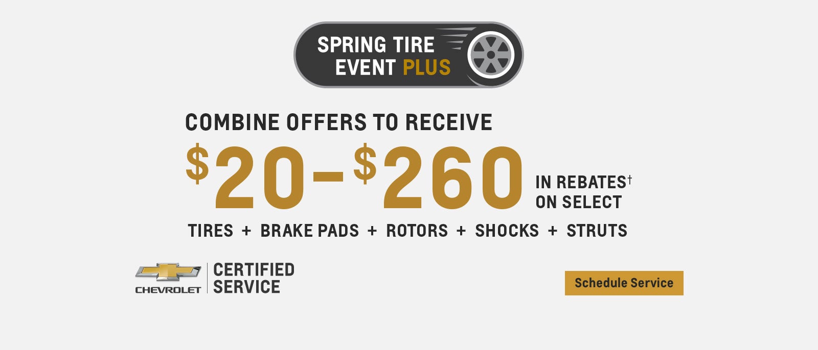Spring Tire Event Plus at Van Bortel Chevrolet